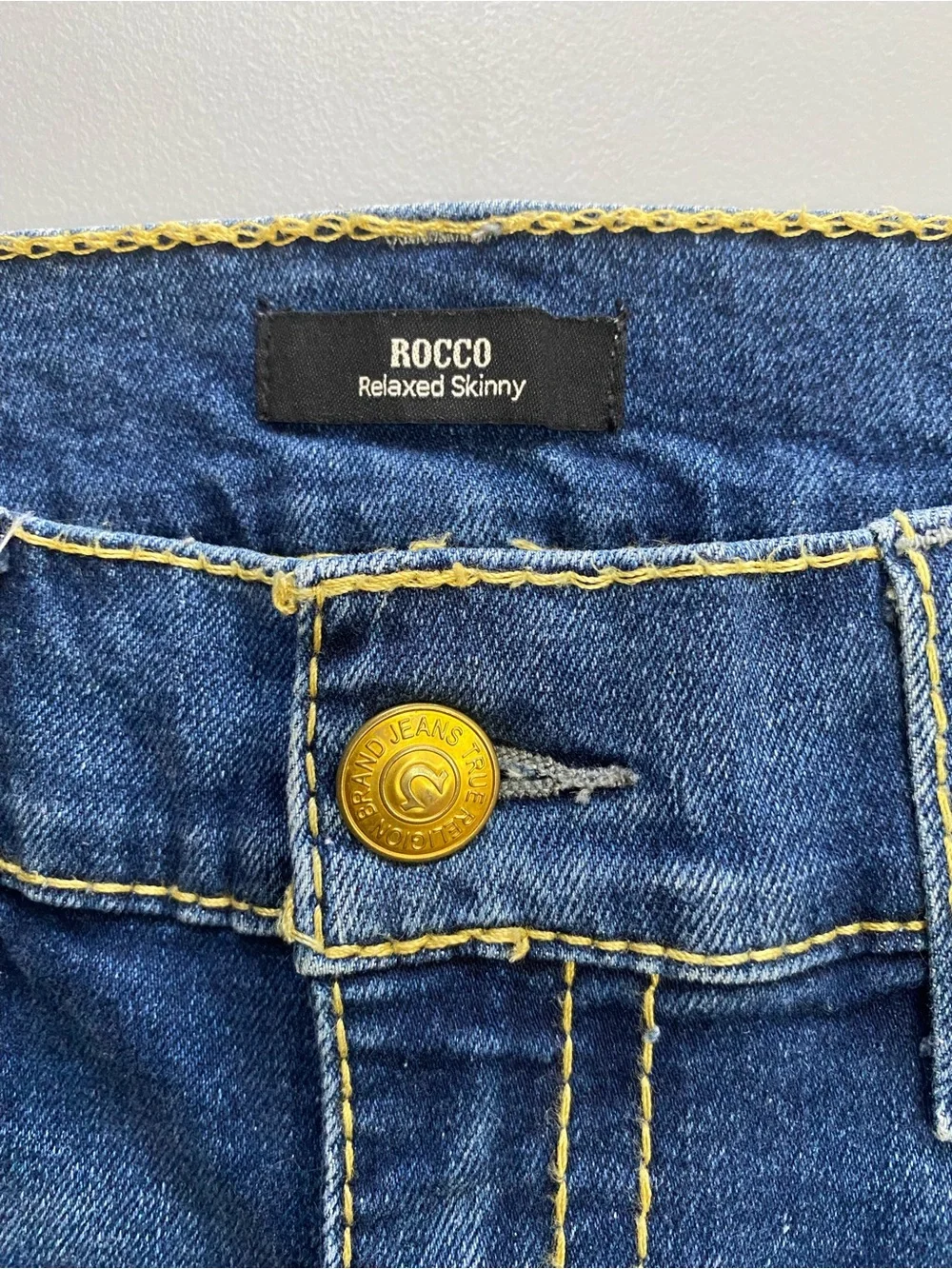 True Religion Rocco Relaxed Skinny Denim Shorts